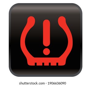 Tire Pressure Monitoring Car Warning Light Symbol