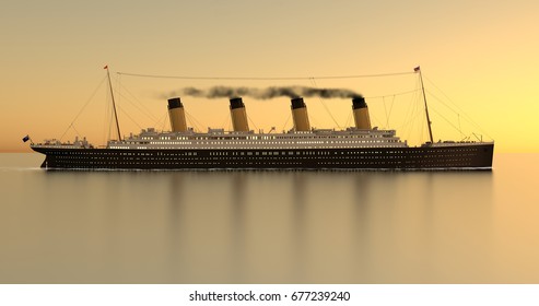 Titanic Sideview