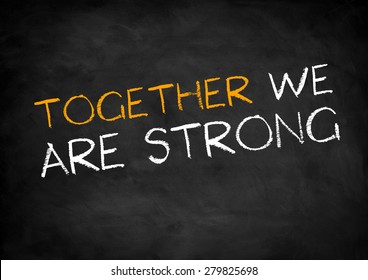 together we are strong