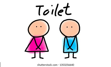 Funny Toilet Signs Images, Stock Photos & Vectors | Shutterstock