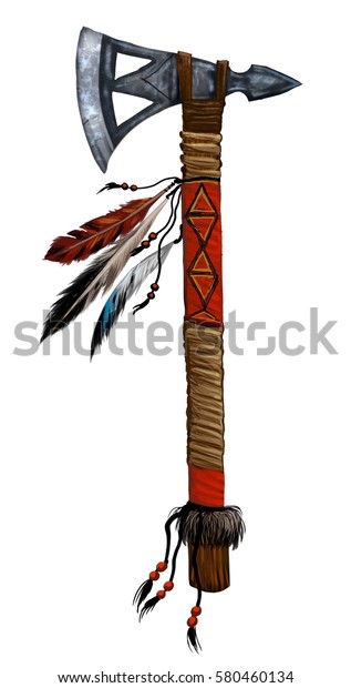 Tomahawk Military Weapons Indians North Americanative Stock ...