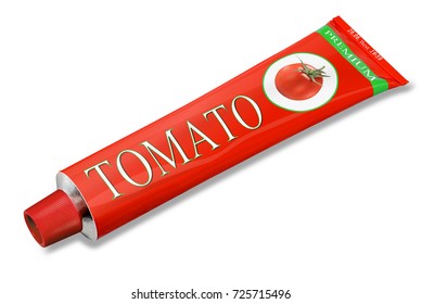 Tomato Paste Puree Tube