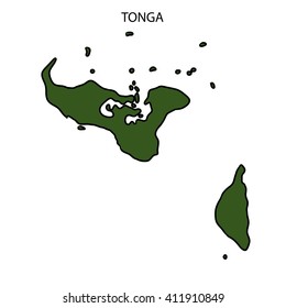 Tonga Map