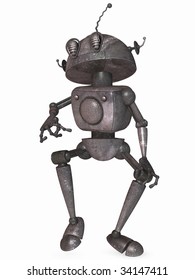 Toon Robot Stock Illustration 34147411 | Shutterstock