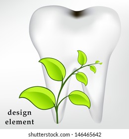Tooth Design Element Stock Illustration 146465642