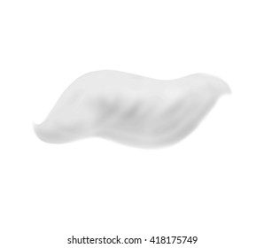 Tooth Paste Isolated On White Background.