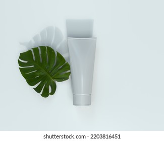 Toothpaste Packet Mockup 3d Illustration Render Stock Illustration ...