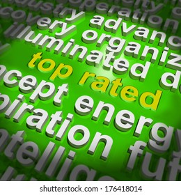 Top Rated Word Cloud 