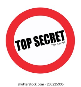 Top Secret Black Stamp Text On Stock Illustration 288225335 | Shutterstock