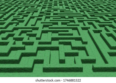 Grass Maze Images, Stock Photos & Vectors | Shutterstock