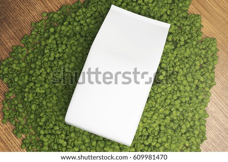 Similar – Image, Stock Photo Green beans packaged in plastic isolated