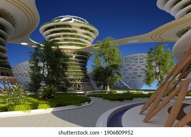 Top View City3d Render Stock Illustration 1906809952 | Shutterstock