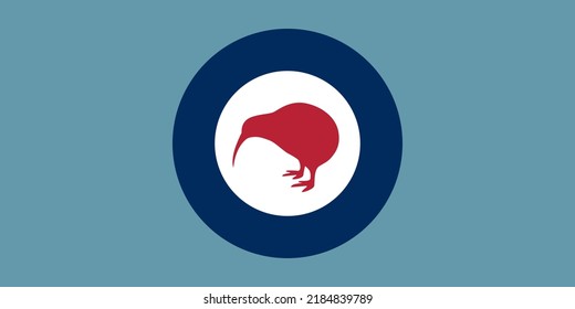 Top View Flag Rnzaf Paratrooper New Stock Illustration 2184839789 ...