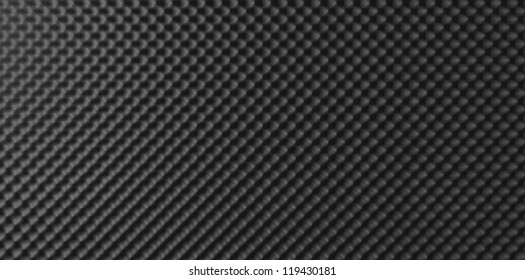 A Top View Of Grey Sound Proofing Foam