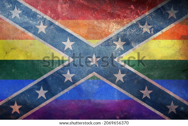 confederate gay pride flag cousin wranglers