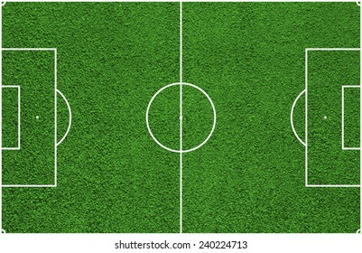 Top View Soccer Field Football Field Stock Illustration 240224713 ...