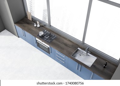 46,467 Kitchen interior top view Images, Stock Photos & Vectors ...