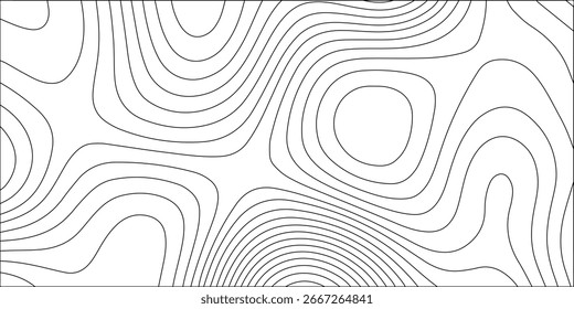 Topographic map lines contour background. Retro, patterns, Outline, Vintage, Detailed, Contour, Topographic map of wild west abstract vector background. outdoors style, wood, art, map, 3d, oil, light.