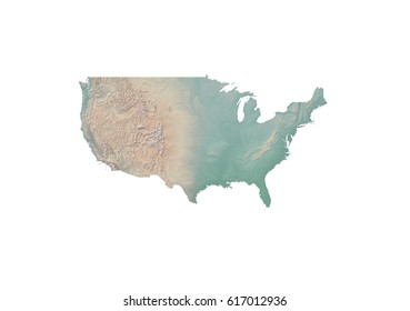 Topographic Map of US