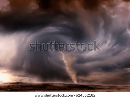 Similar – Image, Stock Photo thunderstorms Clouds