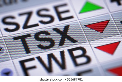 Toronto Stock Exchange One Worlds Largest Stock Illustration 555697981 |  Shutterstock