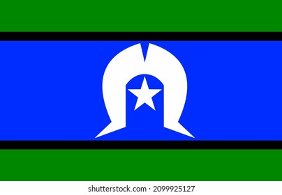 Torres Strait Islanders Flag Icon 