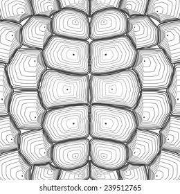 Tortoise Shell Background Or Pattern.