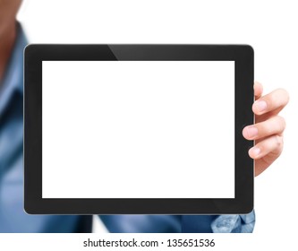 touch screen tablet and shows tablet