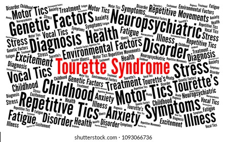 Tourette Syndrome Word Cloud