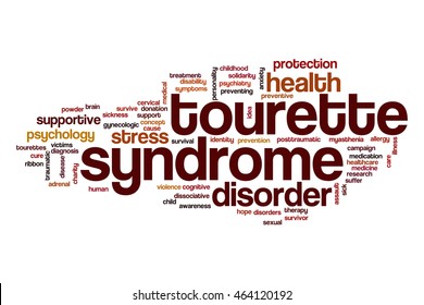 Tourette Syndrome Word Cloud