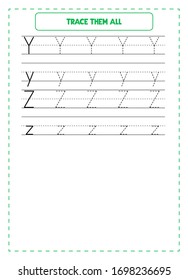 Trace Them All Game. Educational Exercises For Kids. Worksheets For Practicing Handwriting Skills Of Children. Useful Games For Preschool And Kindergarten. Preschool Curriculum, Printable Resources.