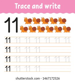 Trace Write Handwriting Practice Learning Numbers Stock Illustration 1467172526 Trace Write Handwriting Practice Learning Numbers Stock Illustration 1467172526