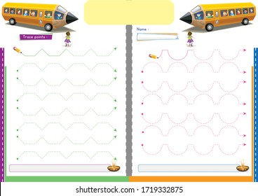 preschool worksheet images stock photos vectors