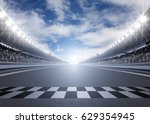 Track arena 3d rendering
