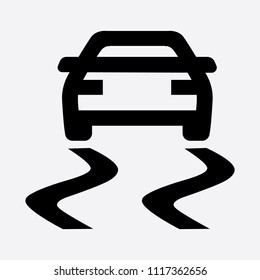 Traction Control Light Icon