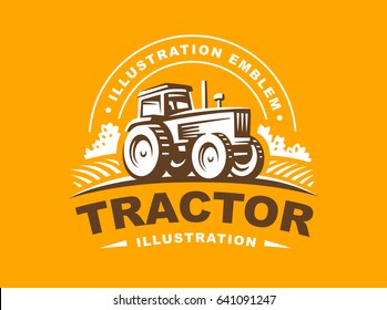 1,793 Old tractor logo Images, Stock Photos & Vectors | Shutterstock