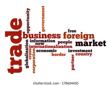 Trade Word Cloud Stock Illustration 178604450 | Shutterstock