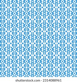 Traditional arabic pattern. Moroccan seamless vector pattern background. stock illustration.