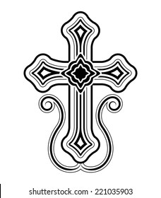 Traditional Armenian Apostolic Church Cross Clip Stock Vector (Royalty ...