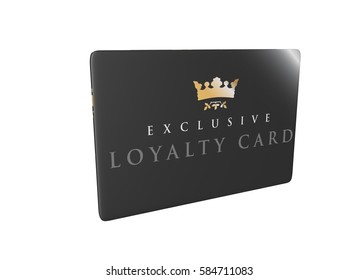 Traditional Design For A Loyalty Scheme, 3d Render