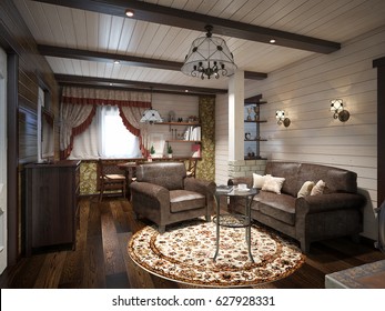 Craftsman Style Home Interior Stock Photos Vintage Images