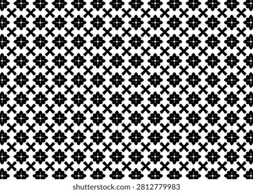 Traditional Thai textile pattern vector desig