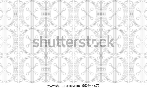 Traditional Wrought Iron Gate Background Wallpaper Stock Illustration