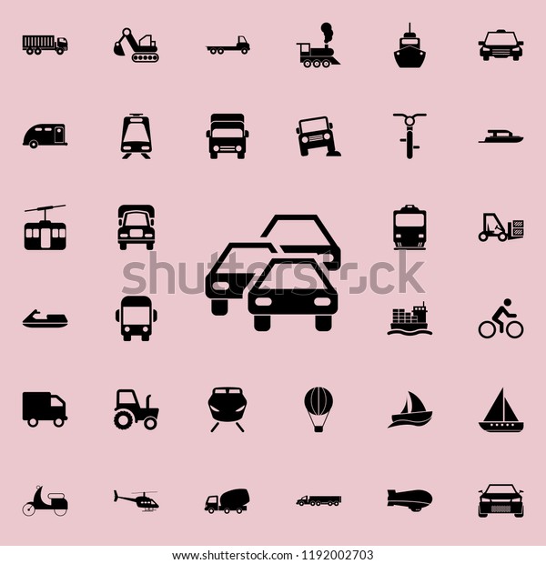 traffic jam icon. transport icons universal set
for web and
mobile