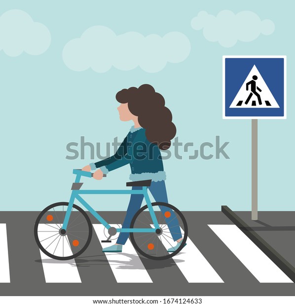 Traffic\
Laws, people on the road, transport, crosswalk, transport,\
pedestrian zone, traffic rules vector\
graphics