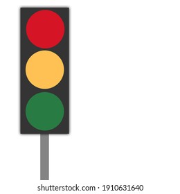 Traffic Light Icon Red Yellow And Green