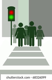 traffic light in town