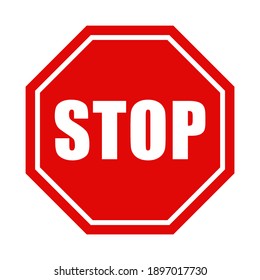 Traffic Stop Sign Illustration Clip Art