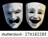 theater masks render