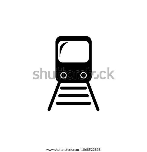 a train icon. Element\
of simple icon for websites, web design, mobile app, info graphics.\
Signs and symbols collection icon for design and development on\
white background